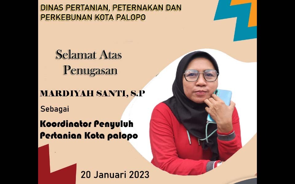 Penempatan dan Penugasan Penyuluh Pertanian Kota Palopo